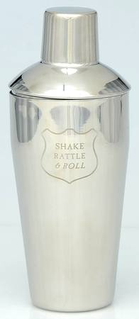 Giftware (Metal, Hollowware) Cocktail Shaker