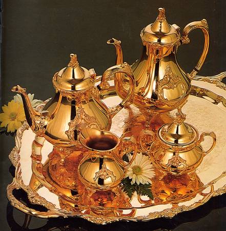 Golden Cherbourg (Gold Electro Hware) by International Silver