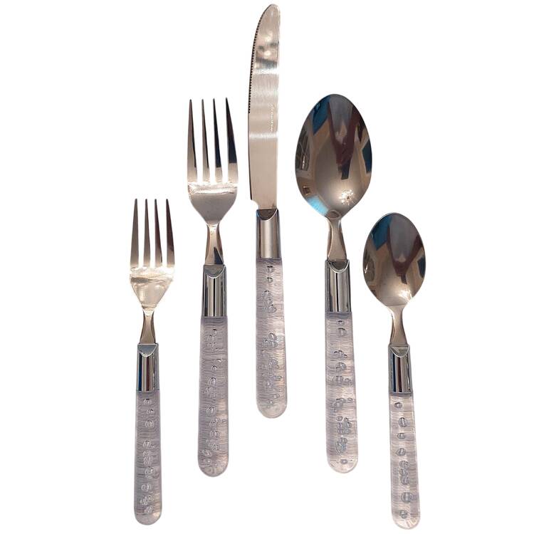 Bubblor Clear (Stainless) by Ikea Flatware
