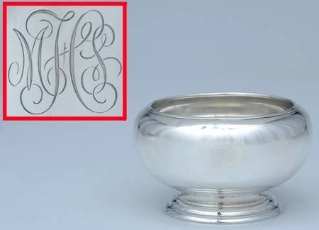 C344 (Sterling, Hollowware) Waste Bowl