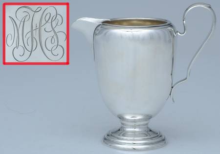 C344 (Sterling, Hollowware) Creamer