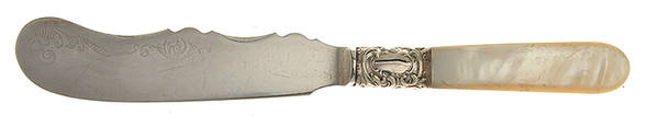 Pearl Handle Flatware 12 (Strlg) Pearl Handle Master Butter