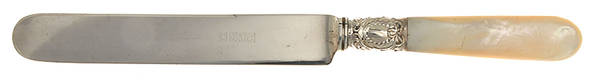 Pearl Handle Flatware 13 (Strlg) Pearl Handle Breakfast Knife