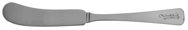 INS667 (Sterling) Flat Handle Butter Spreader