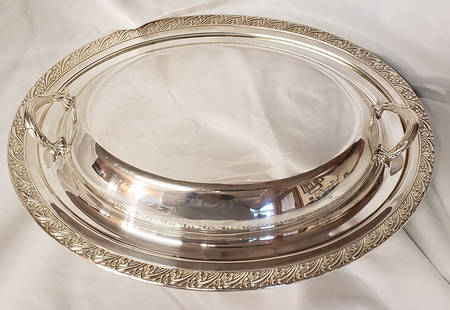 Gadroon Rose (Silverplate, Hollowware) by International Silver