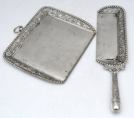 7D (Silverplate, Hollowware) Crumber & Crumb Knife Set