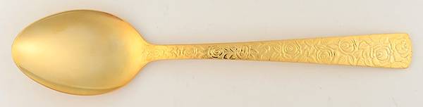 Cellini Romanesque (Gold Electroplate) Place/Oval Soup Spoon