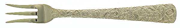 Cellini Romanesque (Gold Electroplate) Cocktail/Seafood Fork