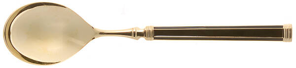 Golden Imperial-Black (Gold Electroplate) Sugar Spoon