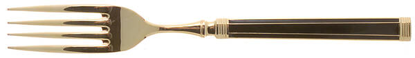 Golden Imperial-Black (Gold Electroplate) Fork