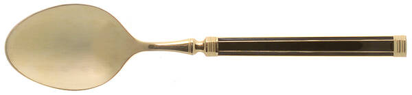 Golden Imperial-Black (Gold Electroplate) Tablespoon (Serving Spoon)