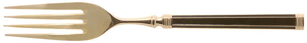 Golden Imperial-Black (Gold Electroplate) Individual Salad Fork