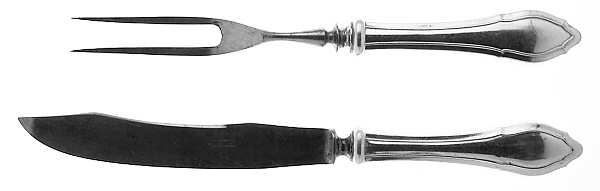 Blenheim (Sterling, 1906) Small Stainless Blade 2-Piece Steak Carving Set