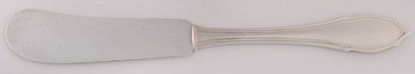Blenheim (Sterling, 1906) Flat Handle Butter Spreader