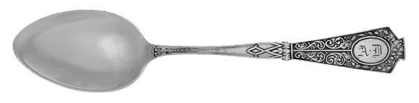 Duchess (Sterling, 1876) Monogram Five O'Clock Teaspoon