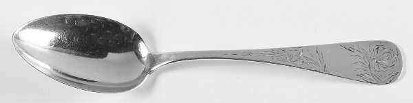Rose Engraved (Sterling, 1880) Tablespoon (Serving Spoon)