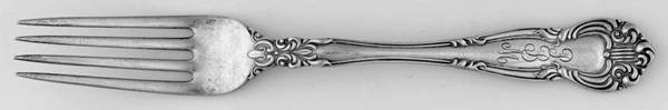 Angelo (Sterling, 1910) Monogram Fork