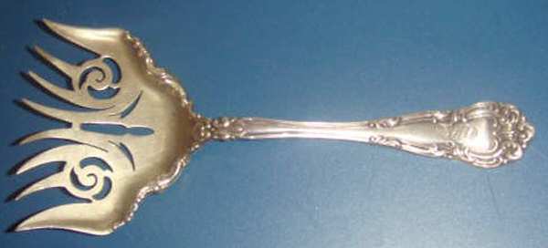 Angelo (Sterling, 1910) Small Solid Tined Sardine Serving Fork