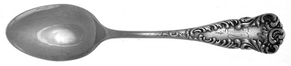 Argo (Sterling, 1892) Monogram Teaspoon