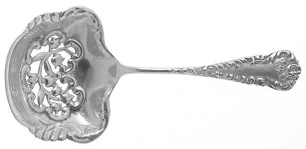 Argo (Sterling, 1892) Solid Bon Bon Spoon with Pierced Bowl