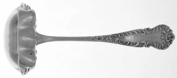 Argo (Sterling, 1892) Monogramed Solid Piece Gravy Ladle