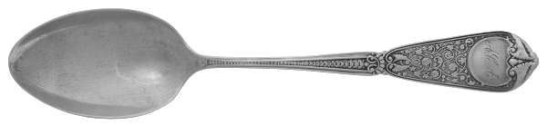 Webster (Sterling, 1882) Monogram Teaspoon