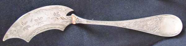 Coronet (Sterling, 1879) Flat Handle Butter Spreader