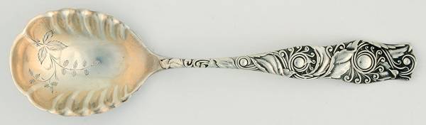Trianon (Sterling, 1889) Bright Cut Bowl Sugar Spoon