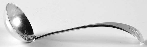 Waren (Sterling, 1865) Solid Piece Cream Ladle