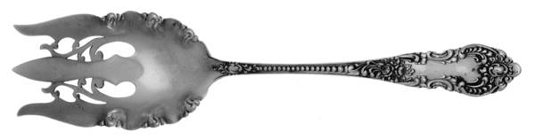 Apollo (Sterling) Medium Solid Cold Meat Serving Fork