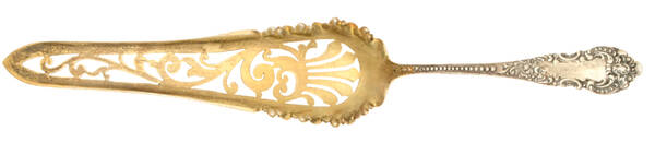 Apollo (Sterling) Solid Pierced Banana Server