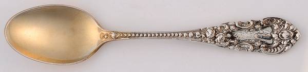 Apollo (Sterling) Monogram Demitasse Spoon