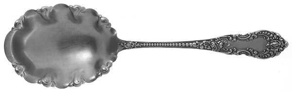 Apollo (Sterling) Large Solid Berry/Casserole Spoon