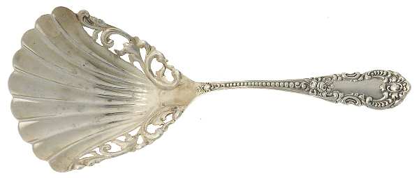 Apollo (Sterling) Pierced Almond Spoon