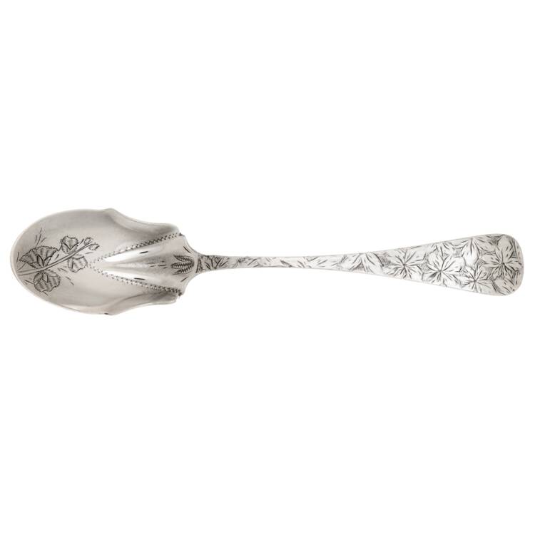 JSE1 (Sterling) Ice Cream Spoon Bright Cut