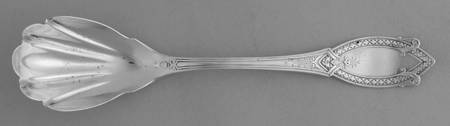 Diamond (Sterling, 1860) Large Jelly Spoon