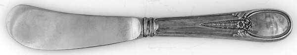 Rittenhouse (Sterling, 1945) Butter Spreader Hollow Hdl-Paddle/Stainless Blade
