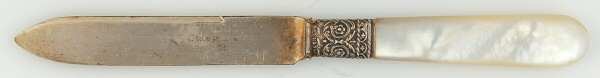 Pearl Handle 1 (Sterling) Pearl Handle Individual Fruit Knife