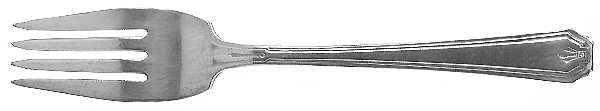 JEI1 (SILVERPLATE) Individual Salad Fork