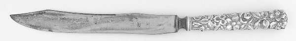 JEJ3 (STERLING) Small Steak Carving Knife, Silverplate Blade