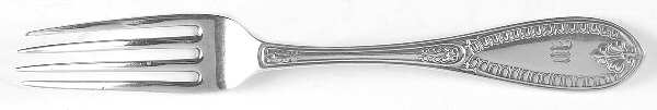 Ionic (Sterling, 1850) Fork