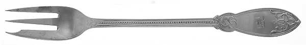 Oriental (Sterling, 1855-1860) Oyster Fork