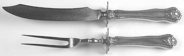 Lexington (Sterling) Small Stainless Blade 2-Piece Steak Carving Set