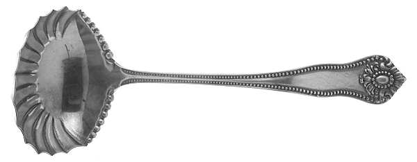 Lexington (Sterling) Gravy Ladle with Shell Bowl