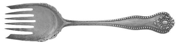 Lexington (Sterling) Large Solid Tined Sardine Serving Fork