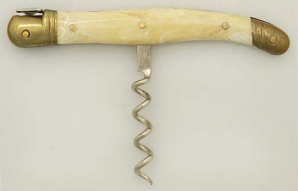 Laguiole Ivory (Gold Accent) Corkscrew