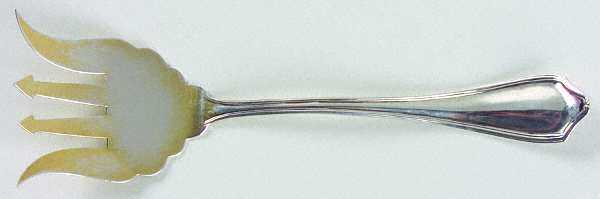 JEK1 (Sterling) Large Solid Tined Sardine Serving Fork