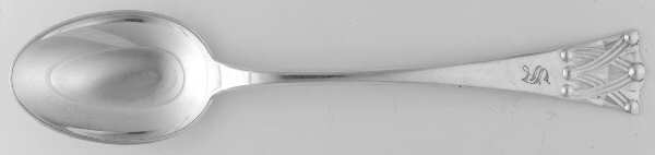 JTO2 (Silverplate) Solid Serving Spoon