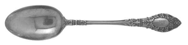 Roman (Sterling) Dessert/Oval Soup Spoon