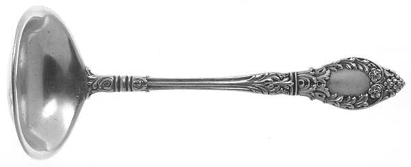 Roman (Sterling) Solid Piece Cream Ladle